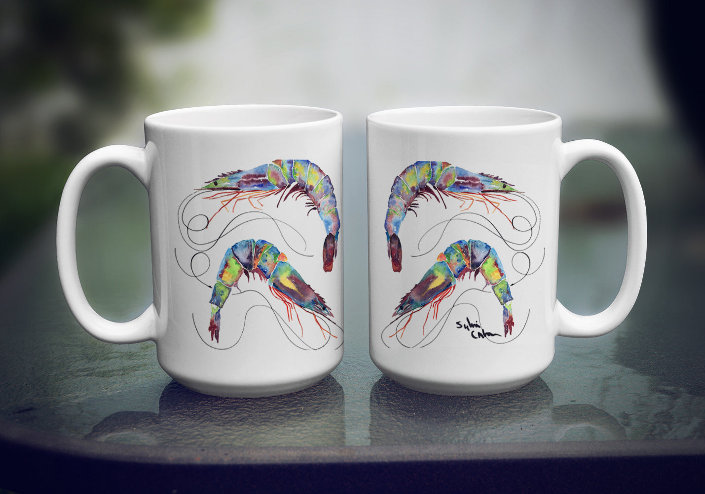 Shrimp Coffee Mug 15 oz