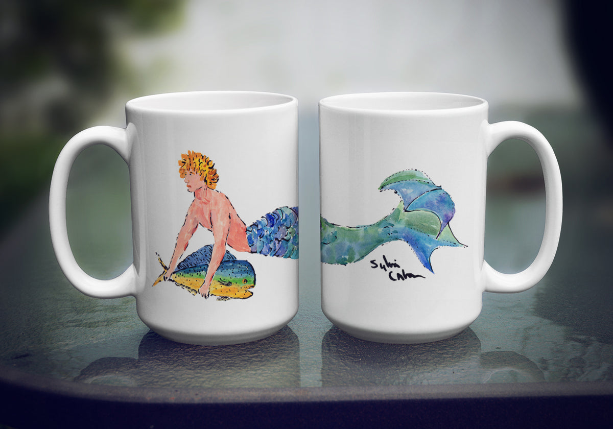 Blonde Merman Coffee Mug 15 oz  the-store.com.