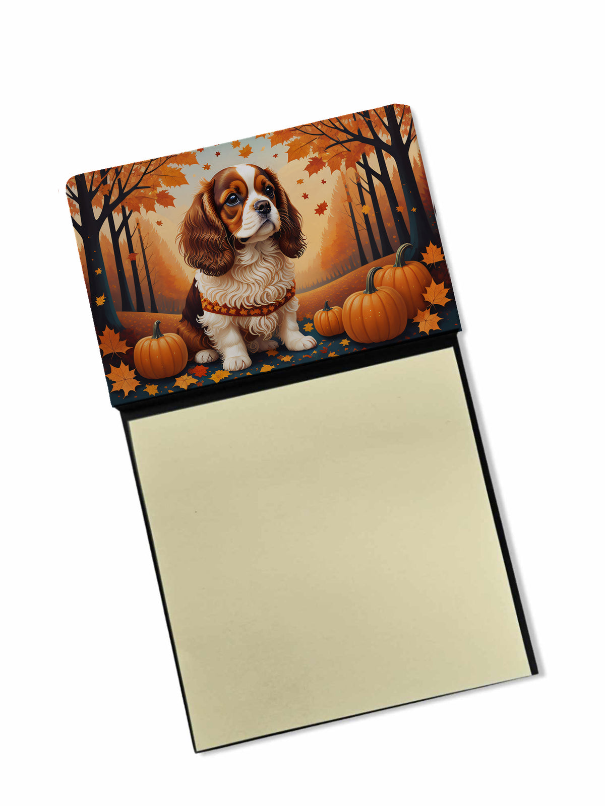 Buy this Cavalier Spaniel Fall Sticky Note Holder