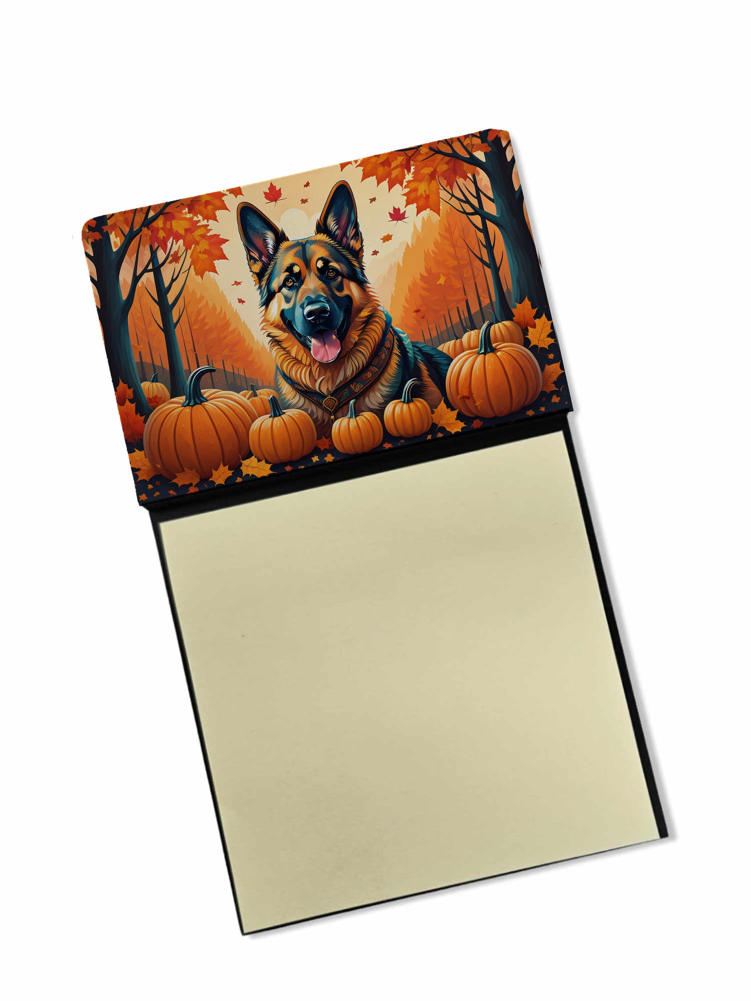 Buy this German Shepherd Fall Sticky Note Holder