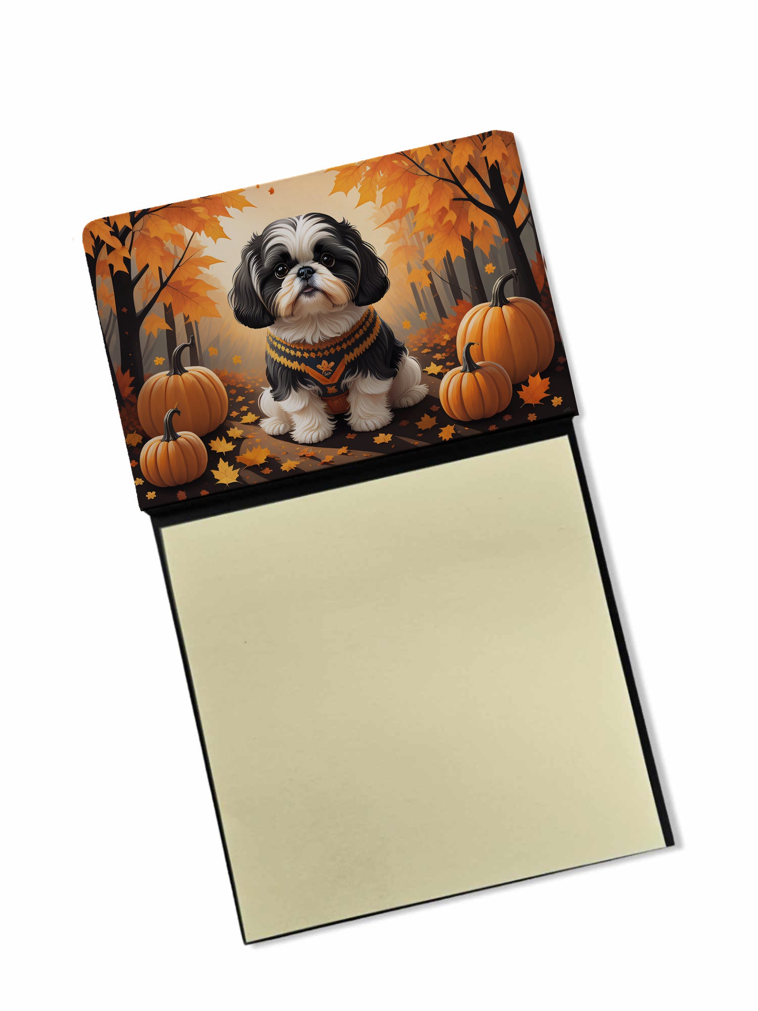 Buy this Shih Tzu Fall Sticky Note Holder