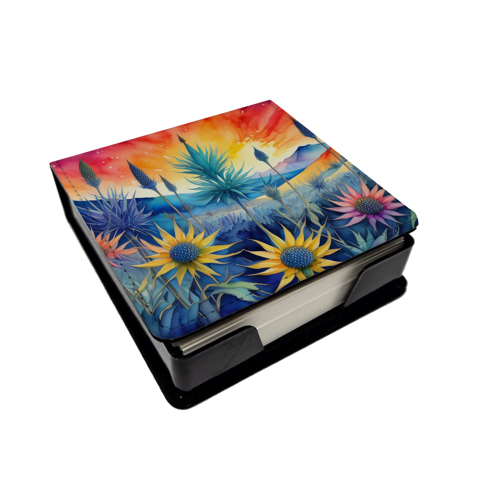 Buy this Eryngium in Color PU Leather Note Paper Holder