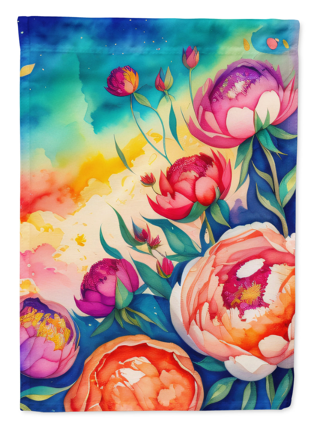 Buy this Peonies in Color Garden Flag