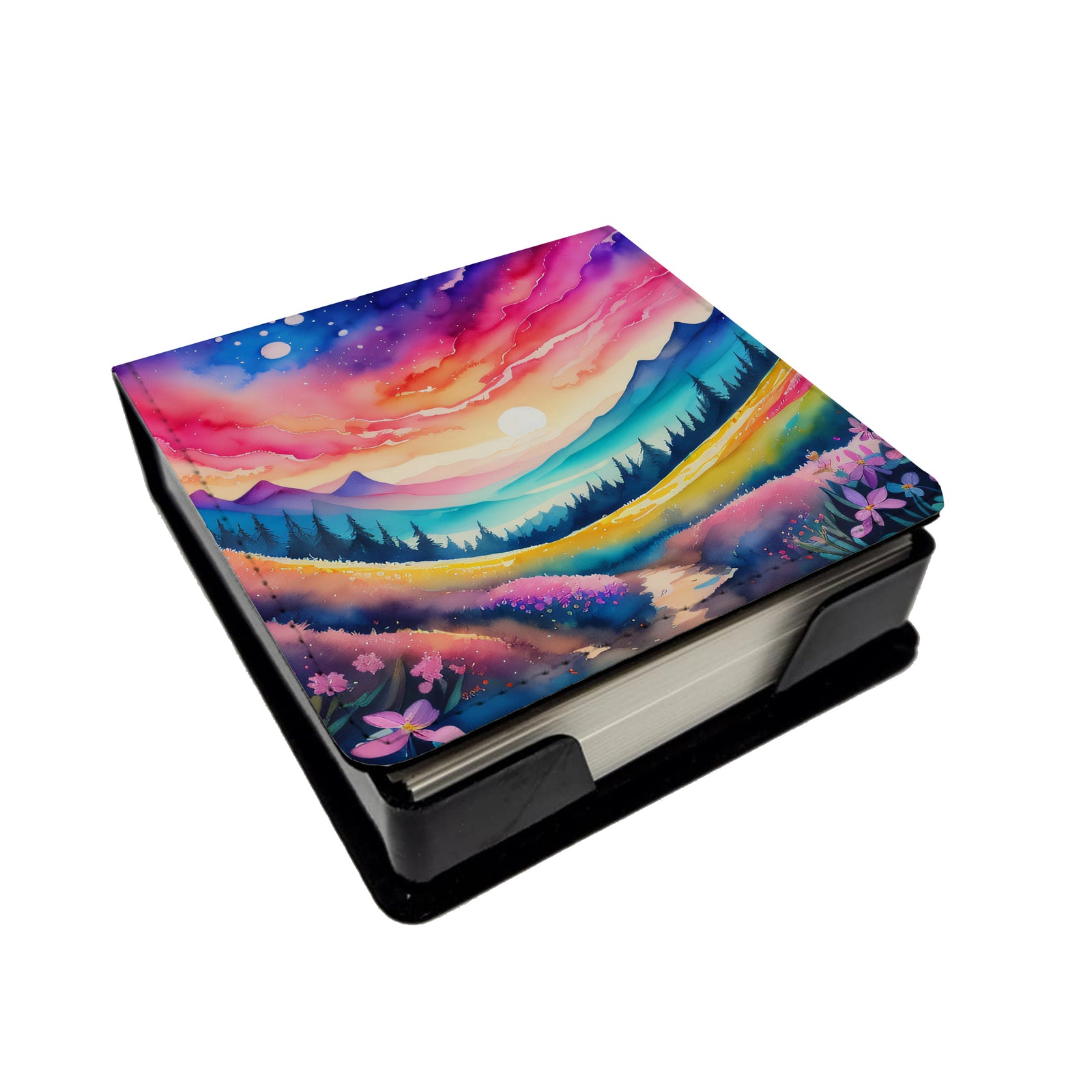 Buy this Phlox in Color PU Leather Note Paper Holder