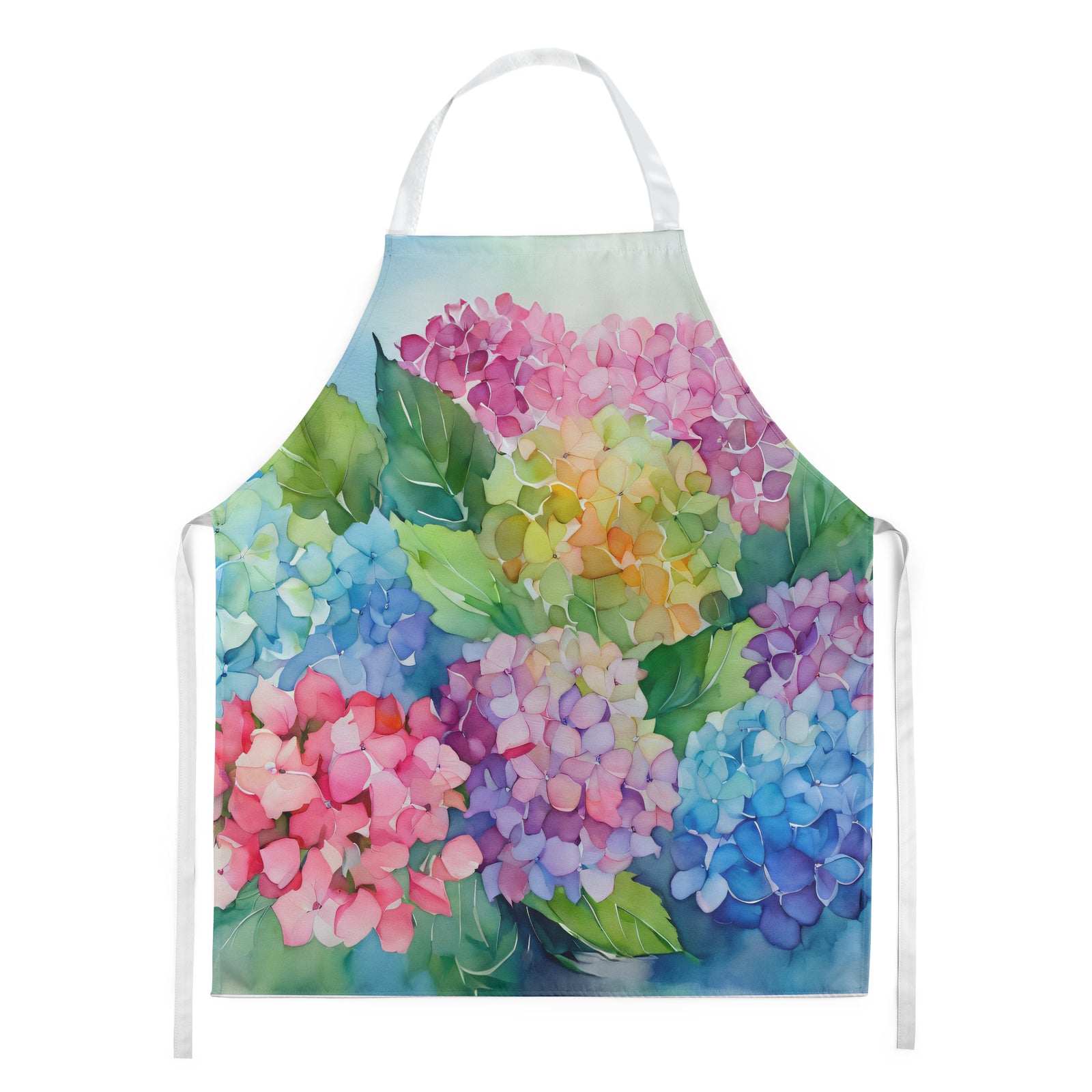 Buy this Hydrangeas in Watercolor Apron