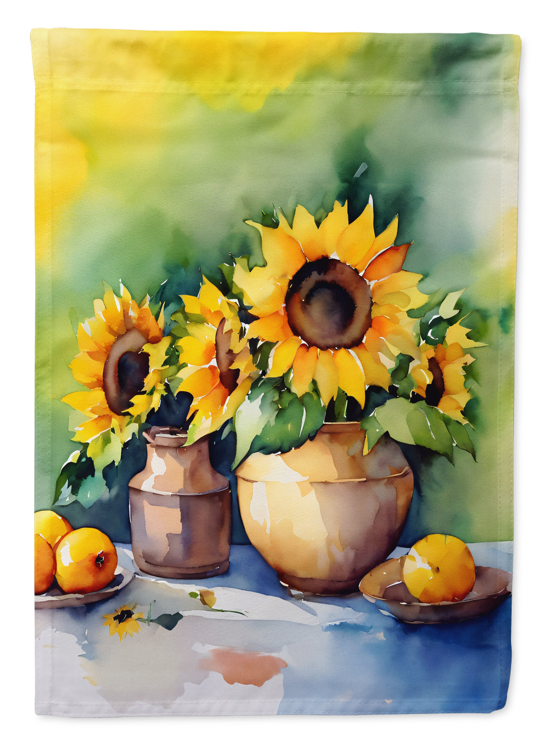 Buy this Sunflowers in Watercolor Garden Flag