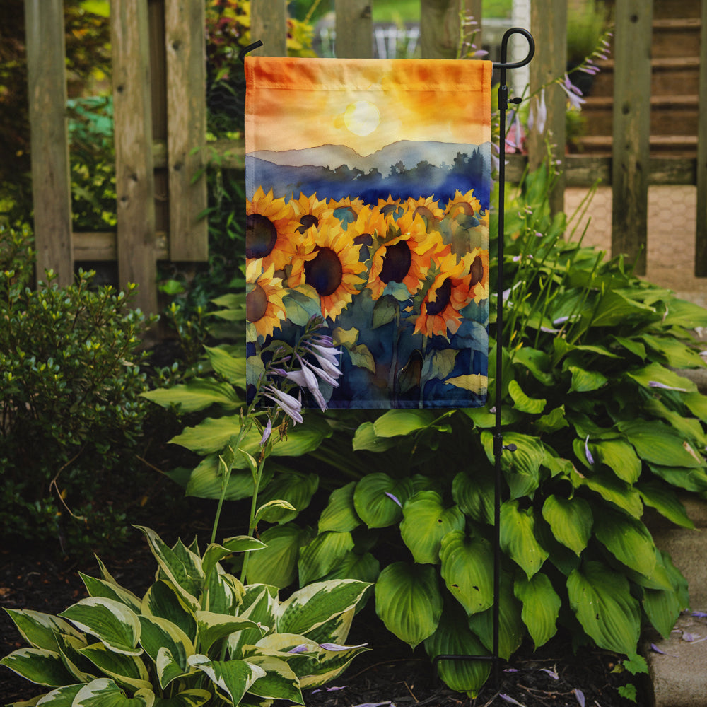 Buy this Sunflowers in Watercolor Garden Flag