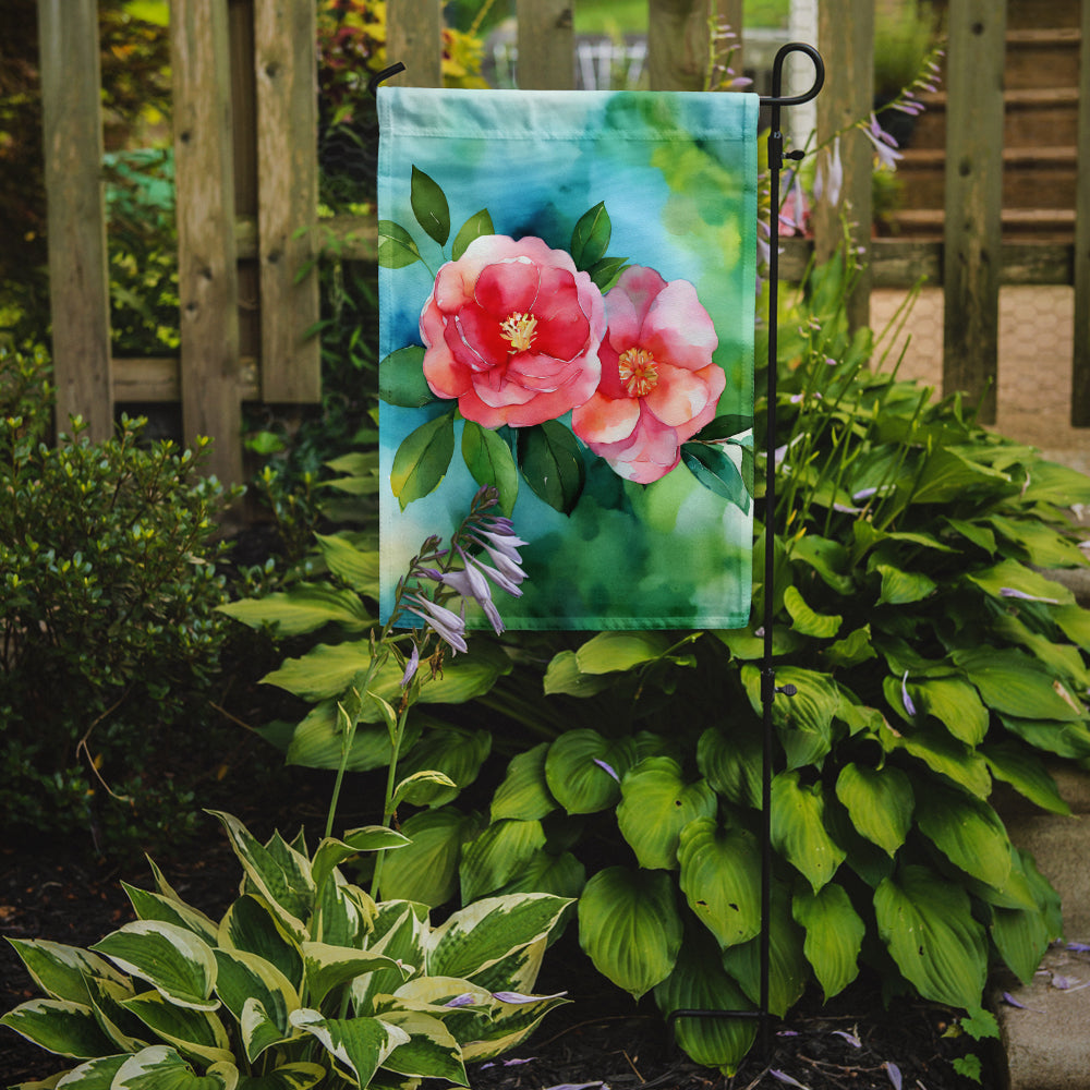 Buy this Alabama Camellia in Watercolor Garden Flag