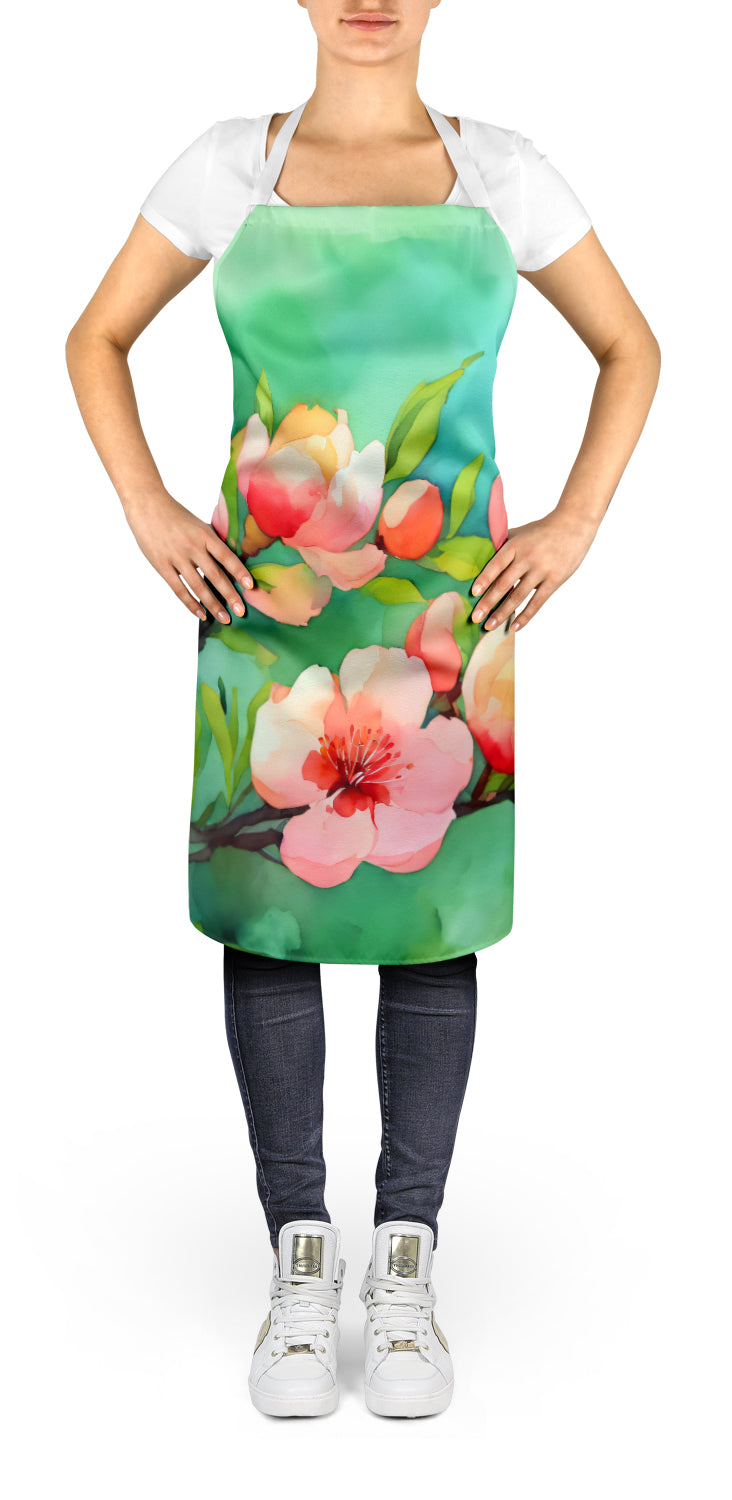 Buy this Delaware Peach Blossom in Watercolor Apron