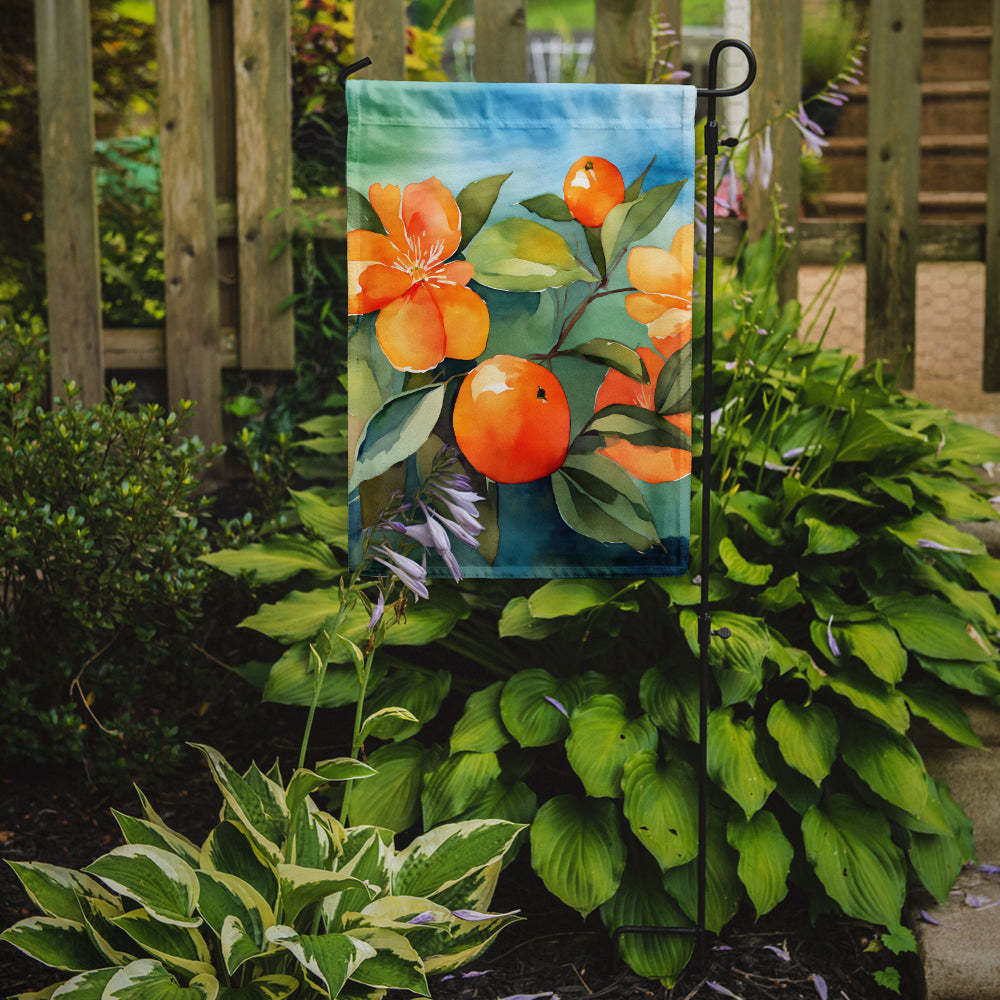 Buy this Florida Orange Blossom in Watercolor Garden Flag