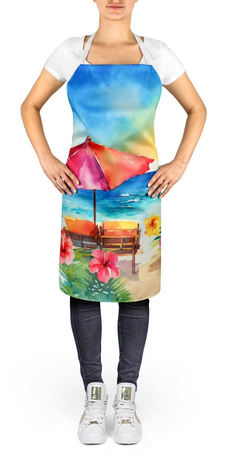 Buy this Hawaii Hawaiian Hibiscus in Watercolor Apron