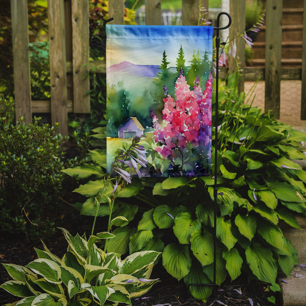 Idaho Syringa in Watercolor Garden Flag