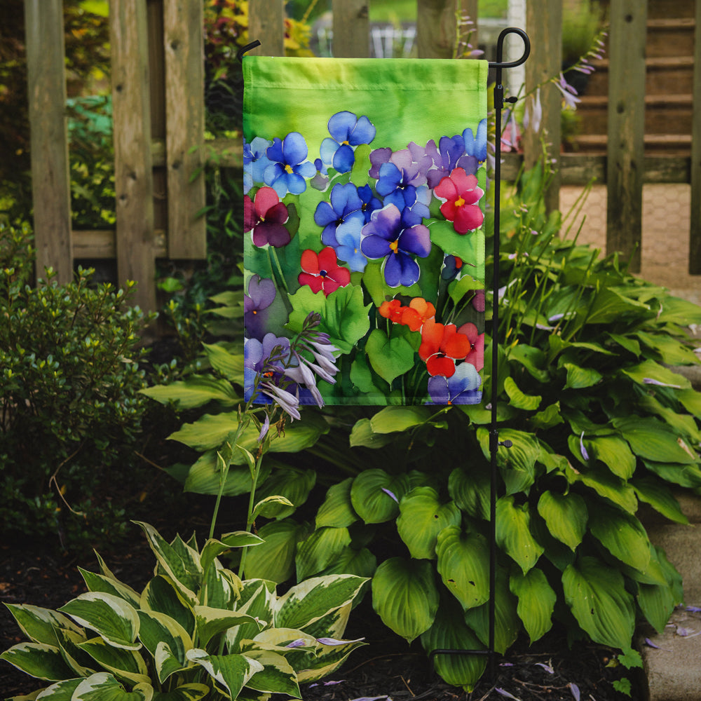 Buy this Illinois Violet in Watercolor Garden Flag