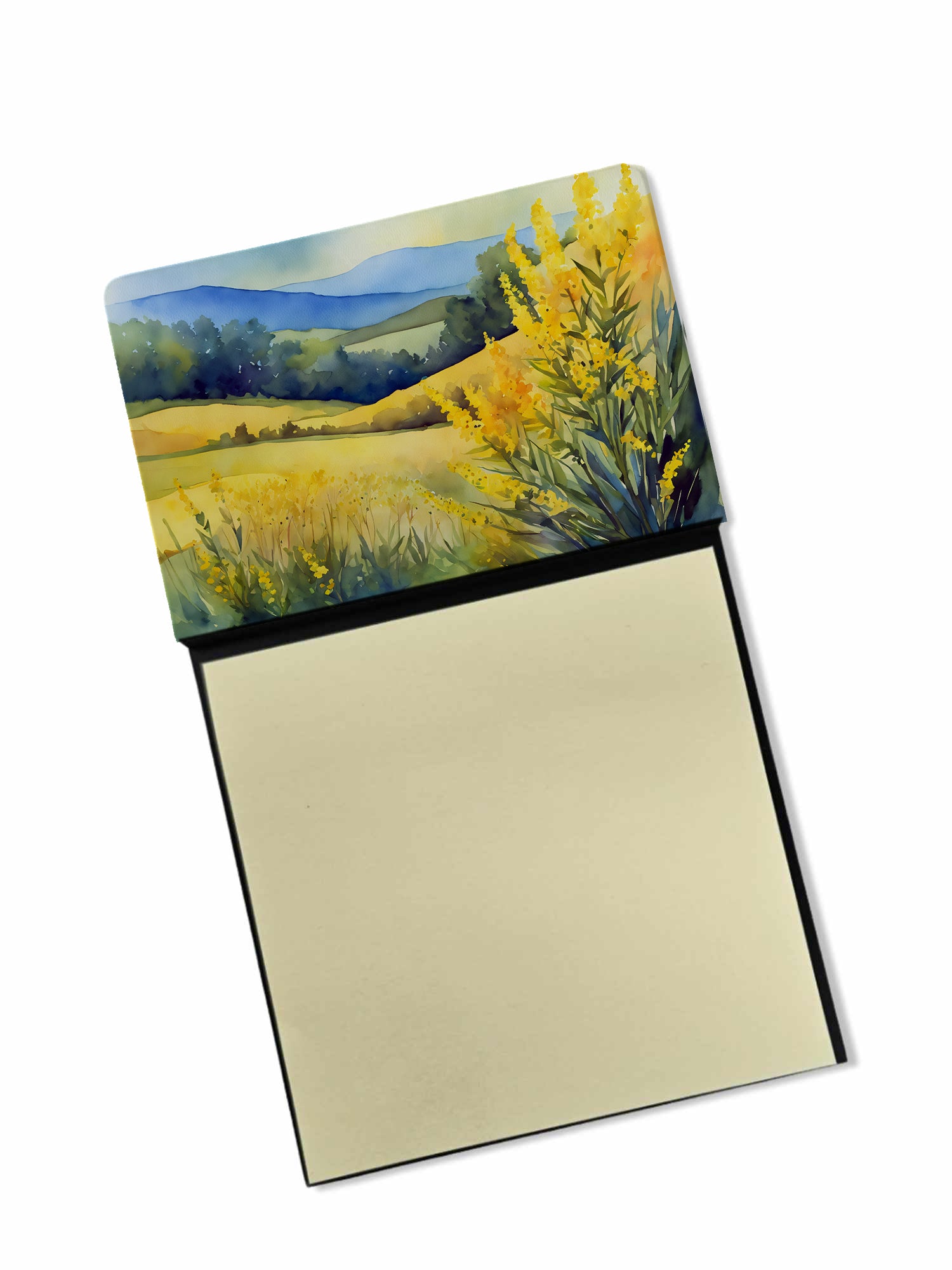 Buy this Kentucky Goldenrod in Watercolor Sticky Note Holder