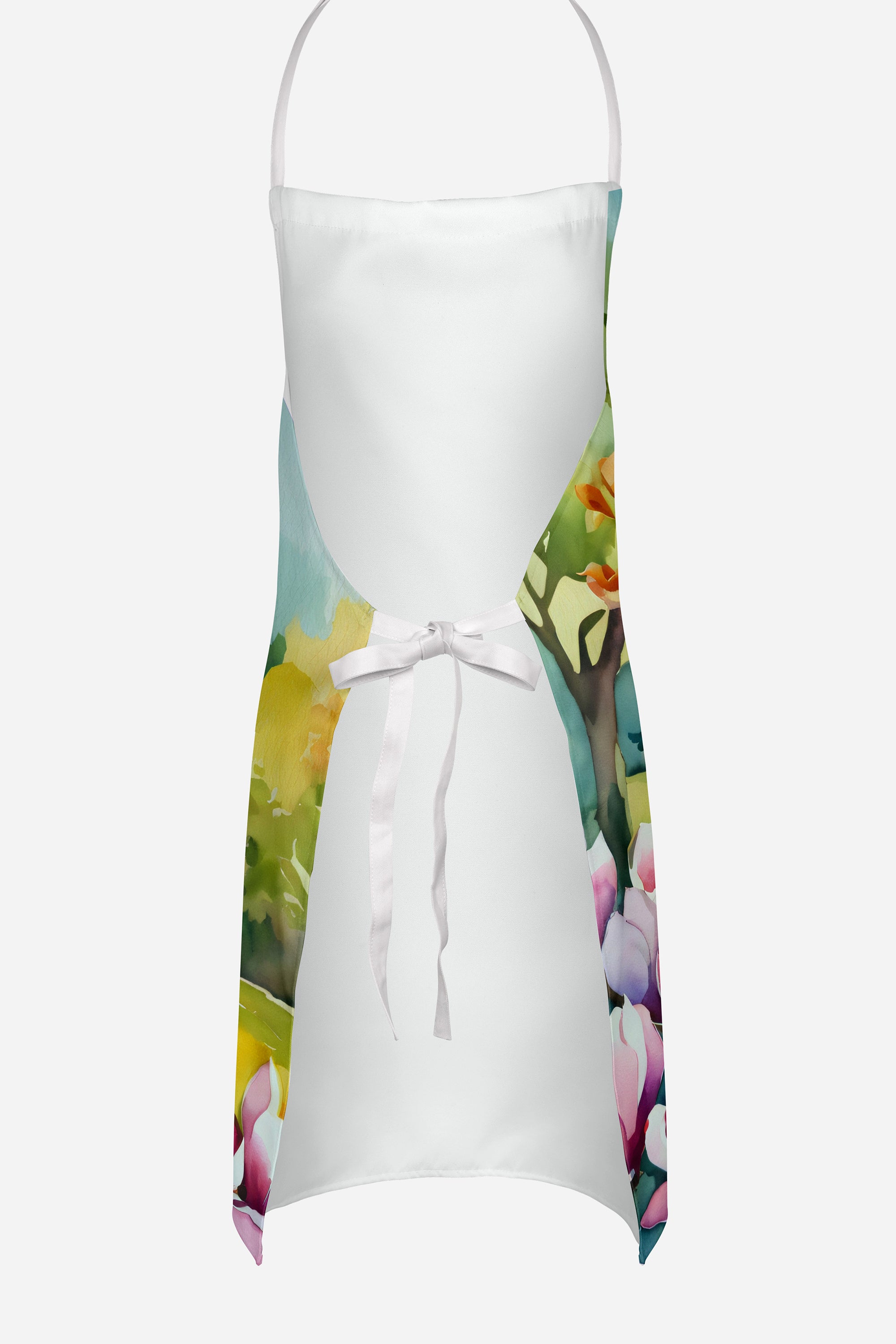 Louisiana Magnolias in Watercolor Apron