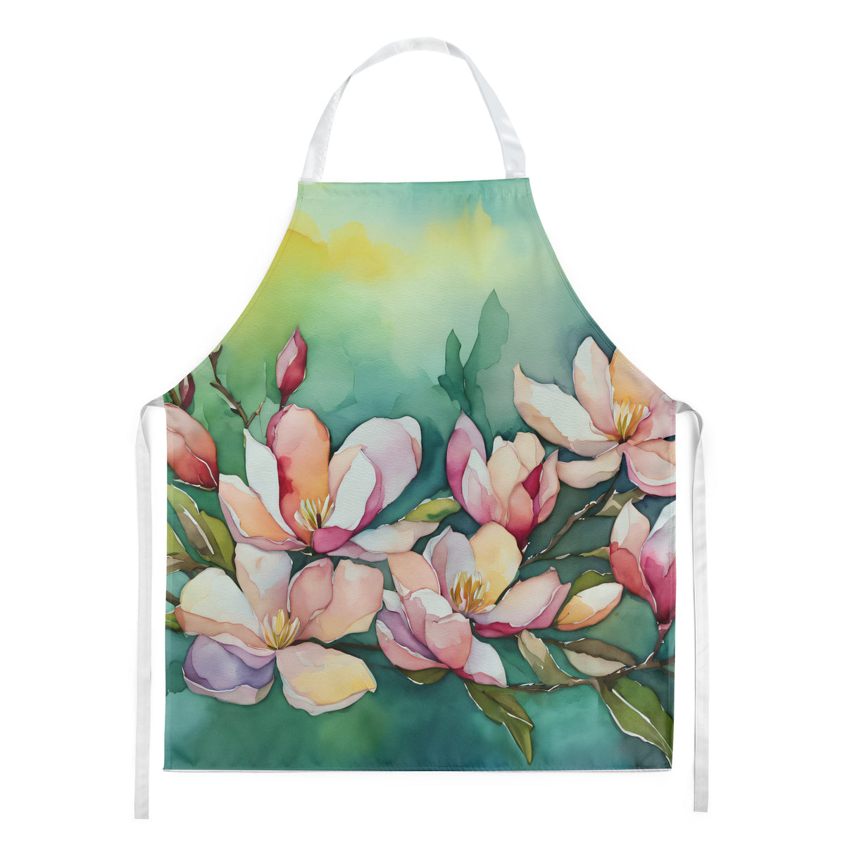 Buy this Louisiana Magnolias in Watercolor Apron