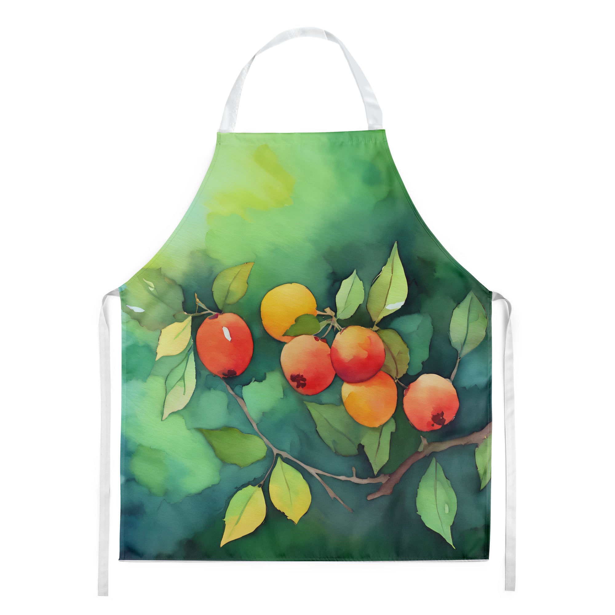 Buy this Missouri Hawthorns in Watercolor Apron