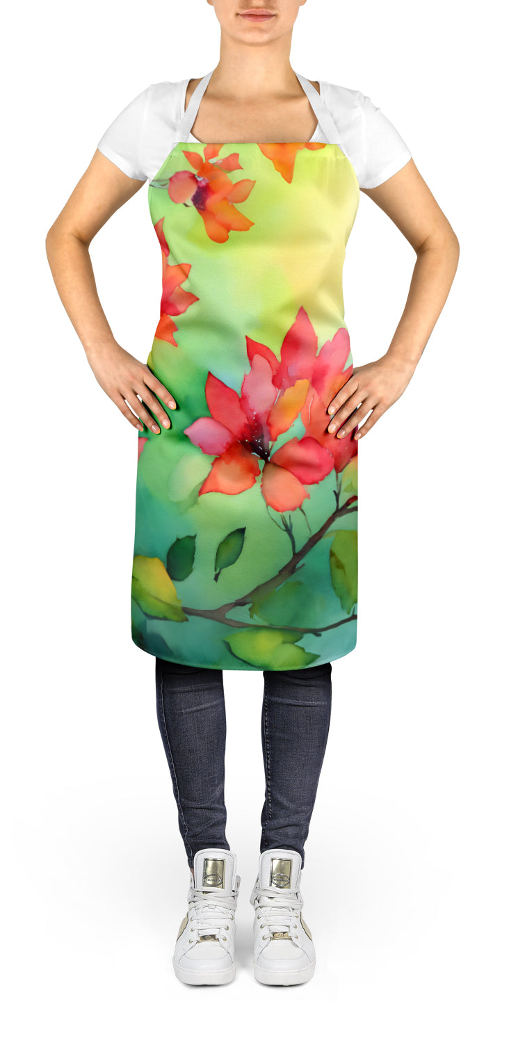 Buy this Missouri Hawthorns in Watercolor Apron