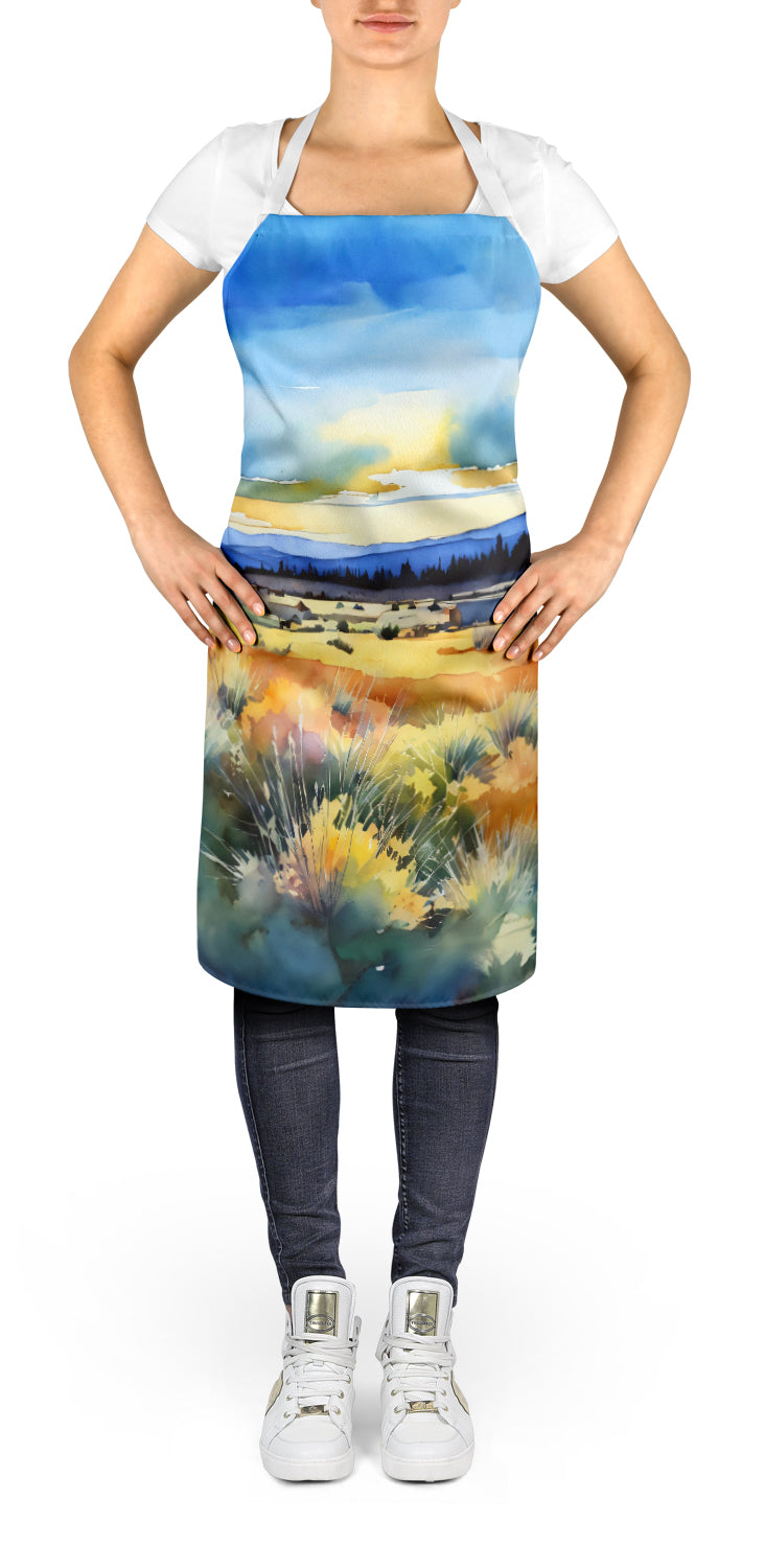 Buy this Nevada Sagebrush in Watercolor Apron