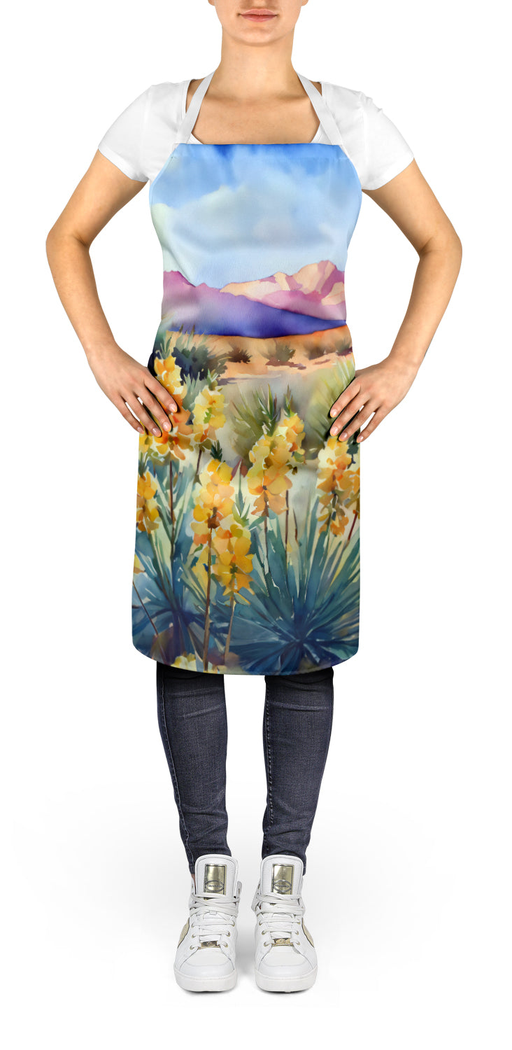 Buy this New Mexico Yucca Flower in Watercolor Apron