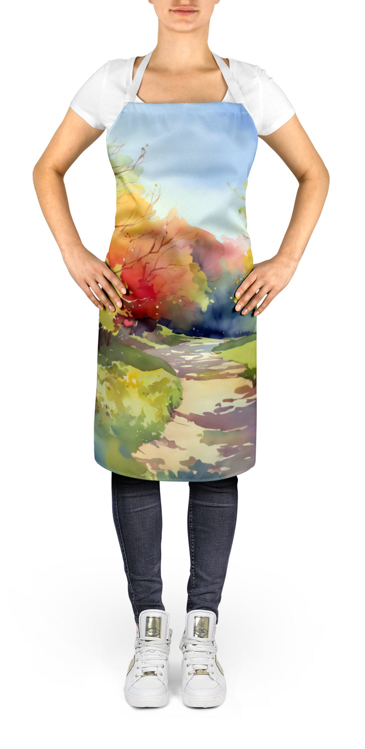 Buy this North Carolina Dogwoods in Watercolor Apron