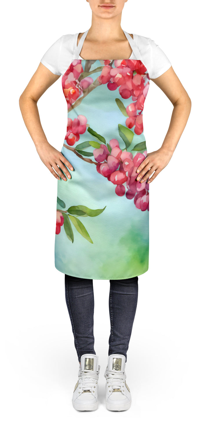 Buy this Pennsylvania Mountain Laurels in Watercolor Apron