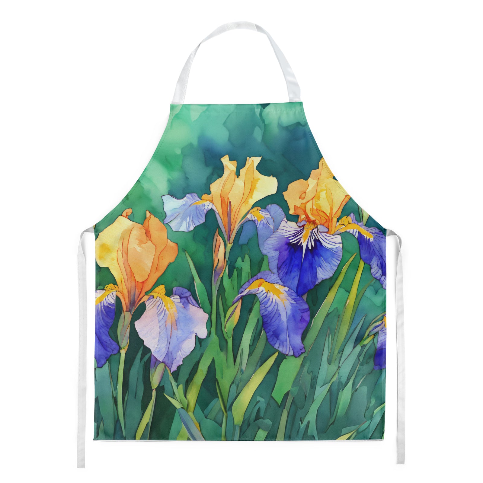 Buy this Tennessee Iris in Watercolor Apron