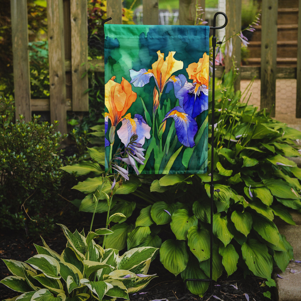 Buy this Tennessee Iris in Watercolor Garden Flag