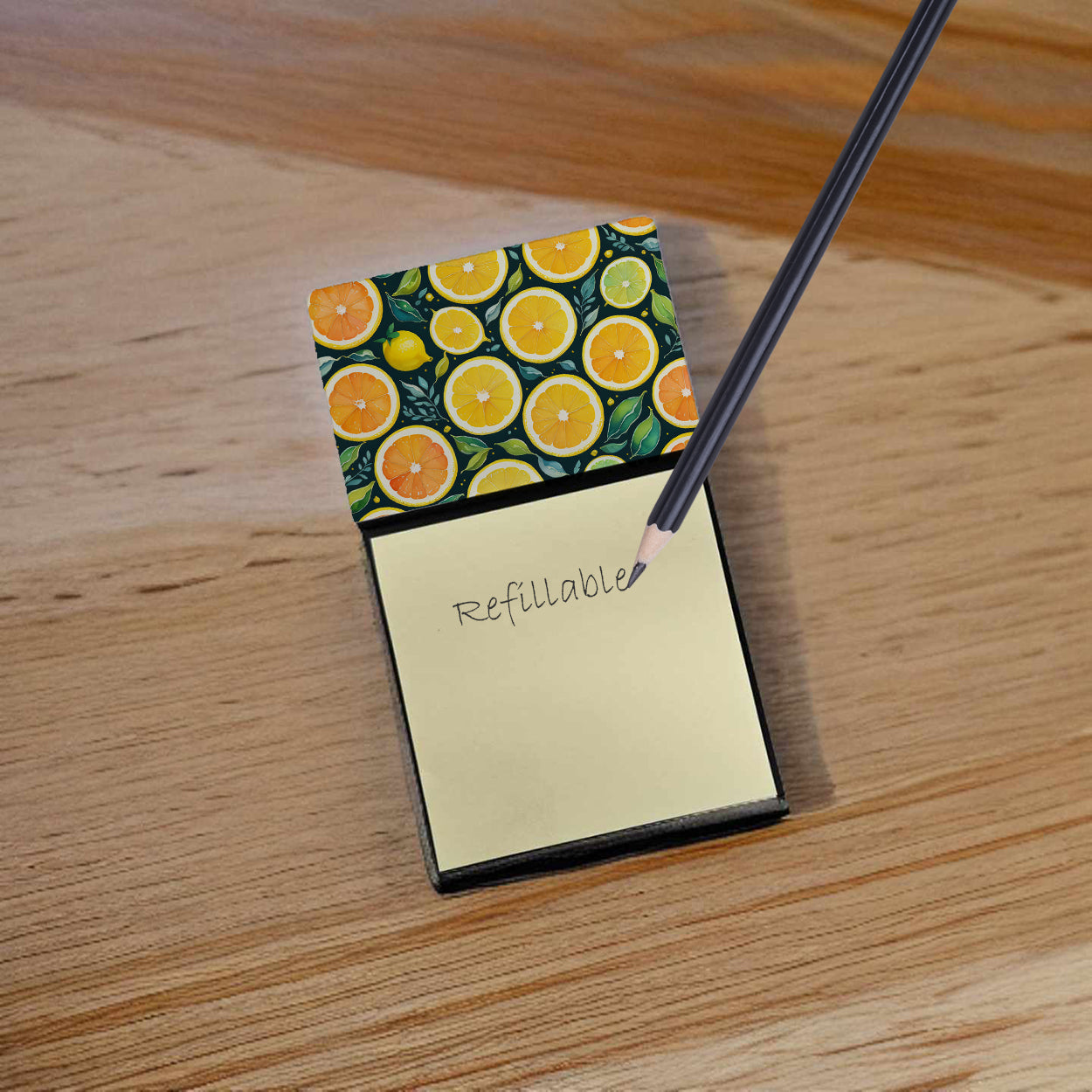 Buy this Colorful Lemons Sticky Note Holder