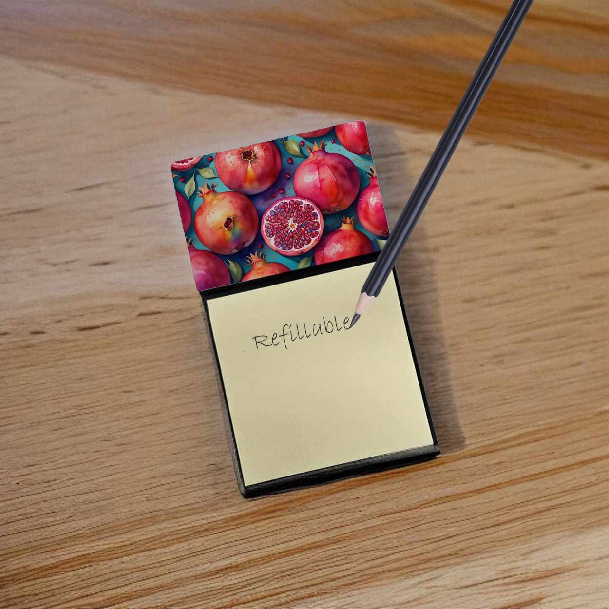 Buy this Colorful Pomegranates Sticky Note Holder