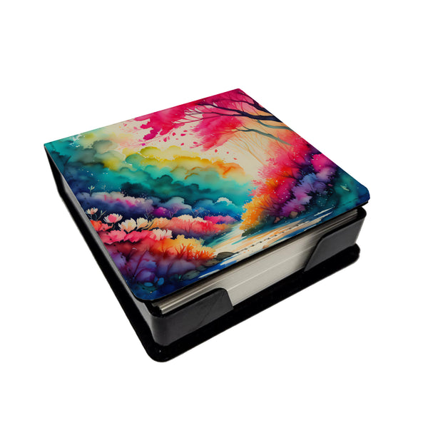 Buy this Colorful Azaleas PU Leather Note Paper Holder