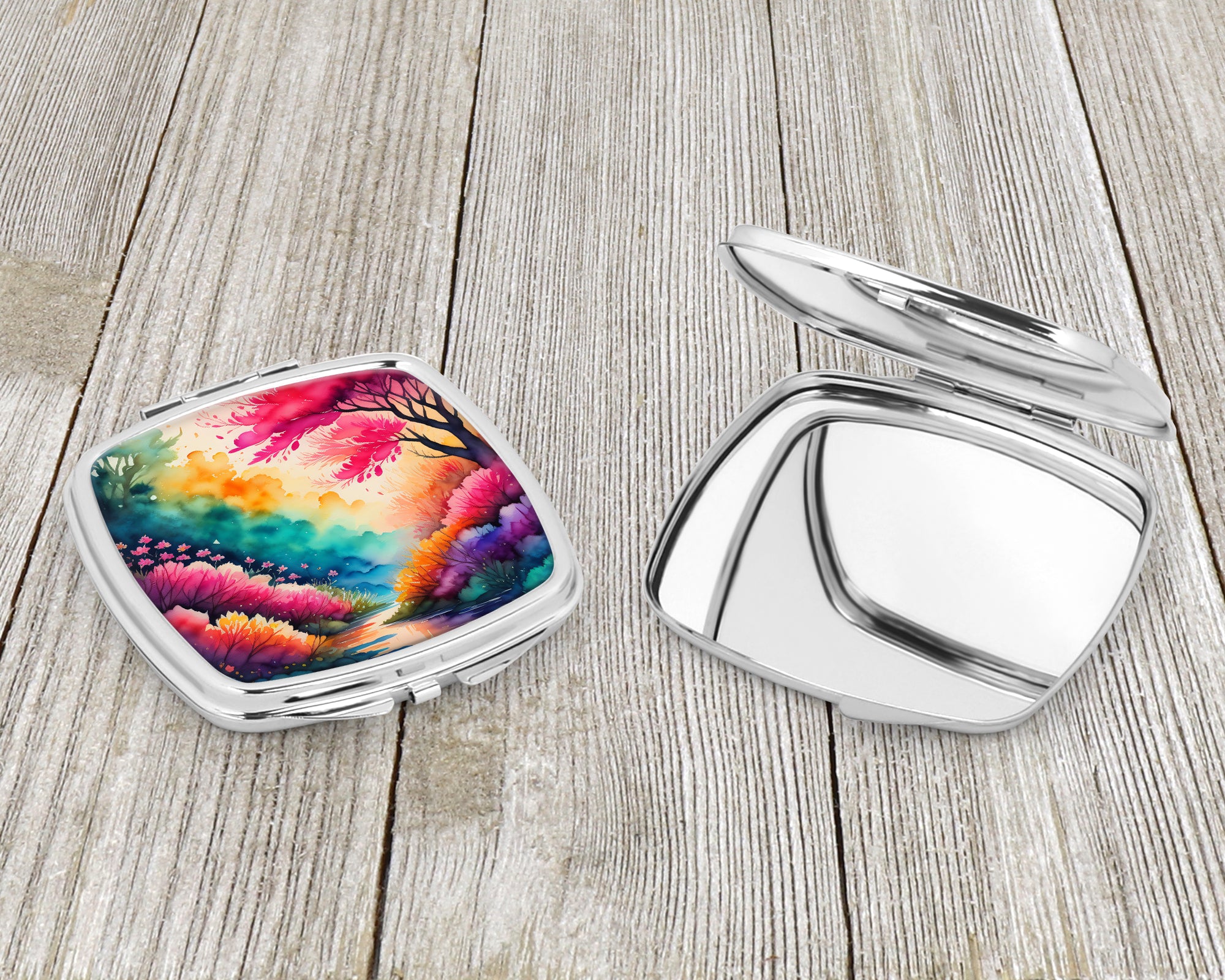 Colorful Azaleas Compact Mirror