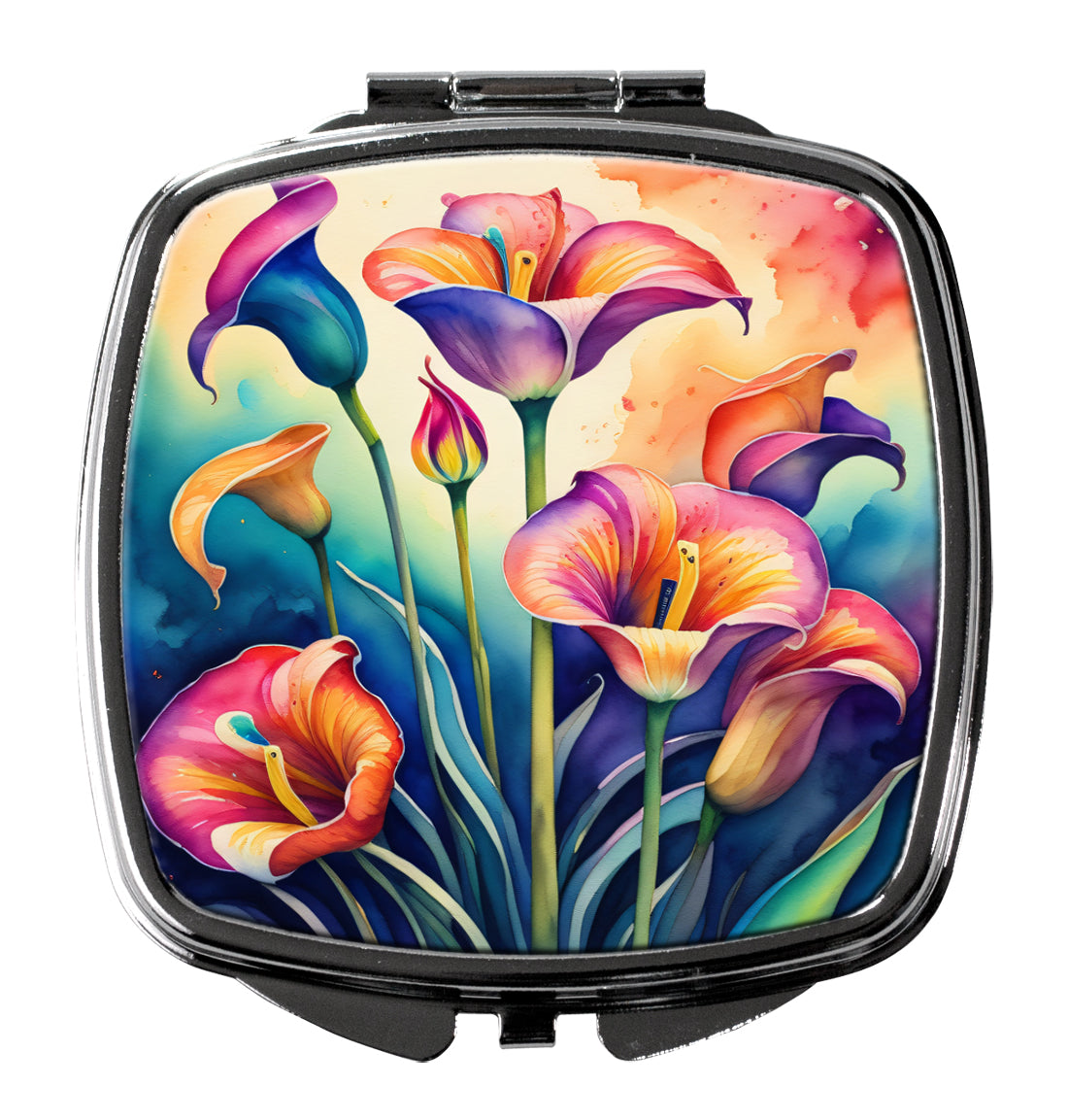 Buy this Colorful Calla Lilies Compact Mirror