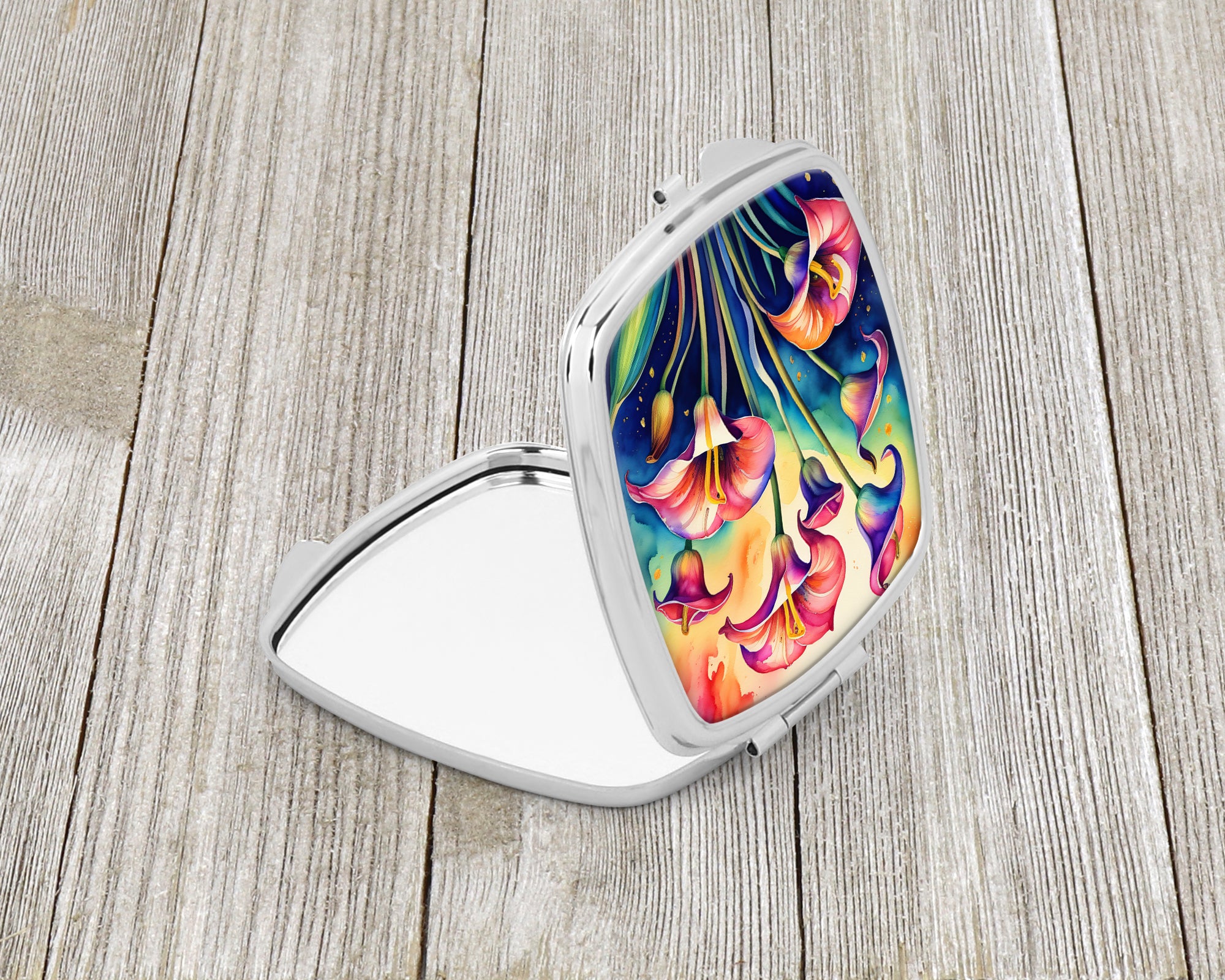 Colorful Calla Lilies Compact Mirror