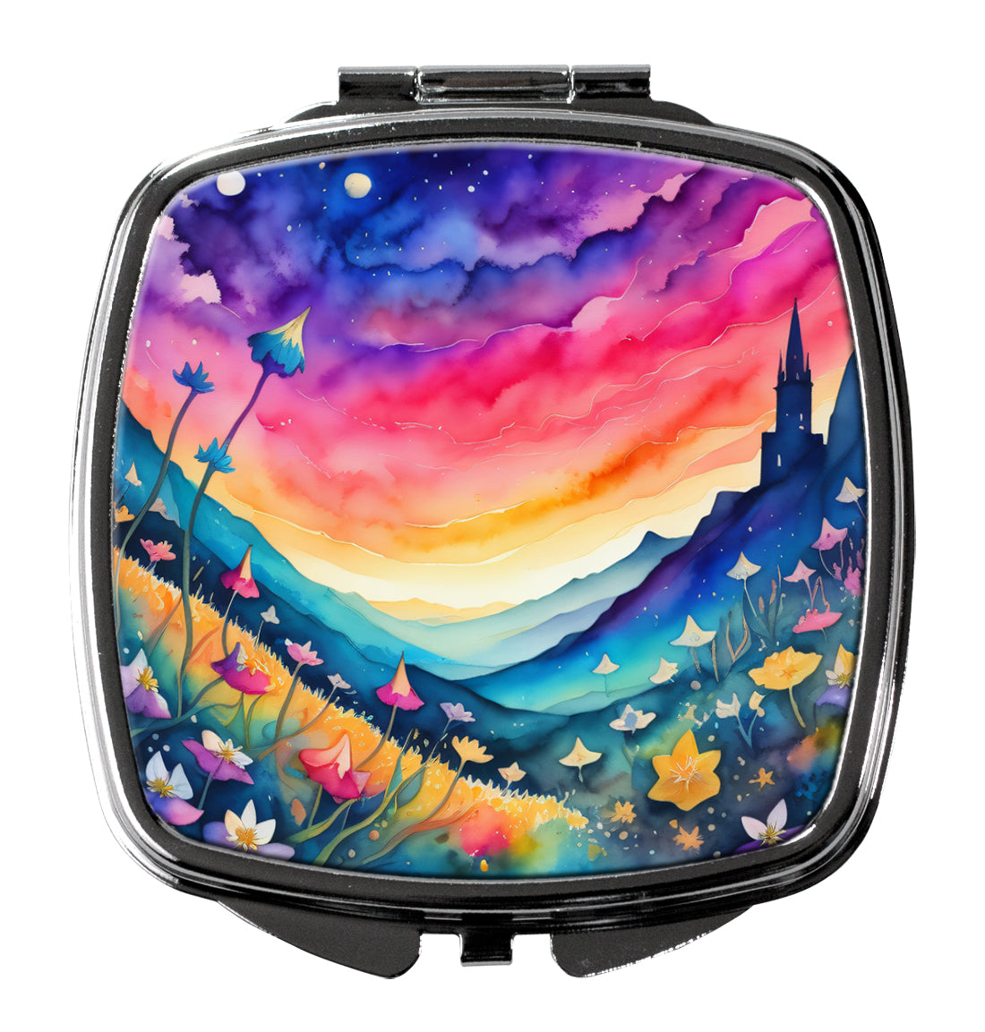 Buy this Colorful Campanula Compact Mirror