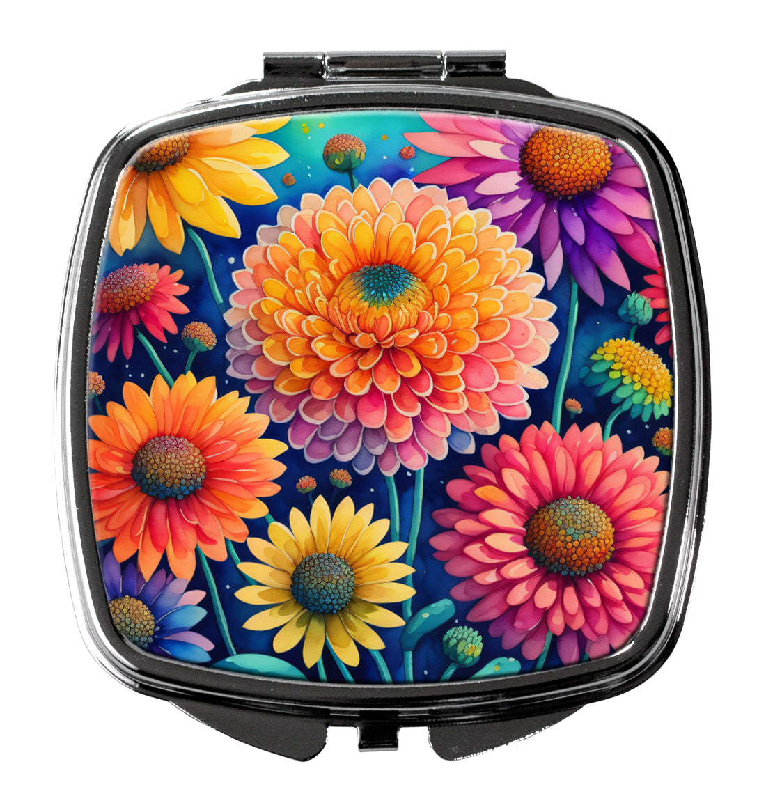 Buy this Colorful Chrysanthemums Compact Mirror