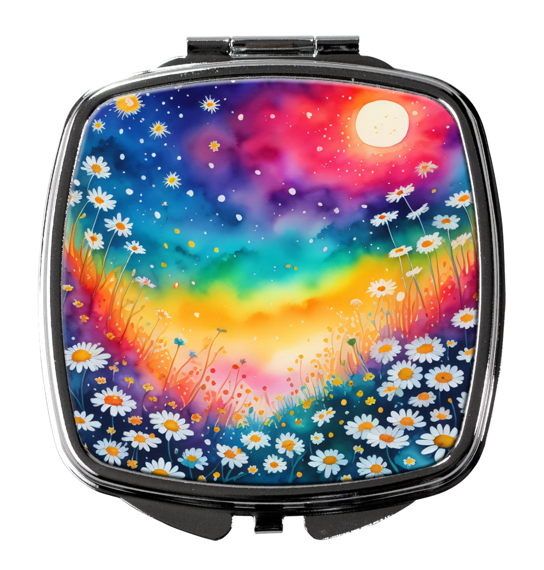 Buy this Colorful Daisies Compact Mirror