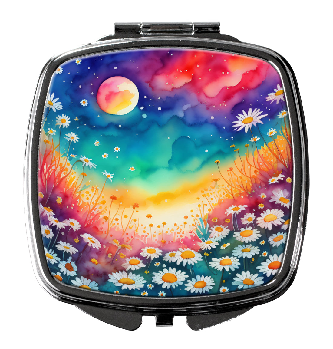 Buy this Colorful Daisies Compact Mirror