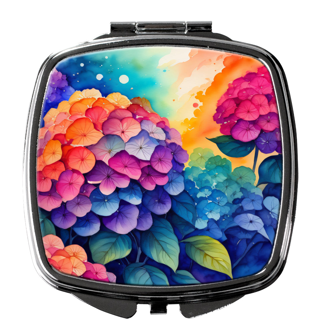 Buy this Colorful Hydrangeas Compact Mirror