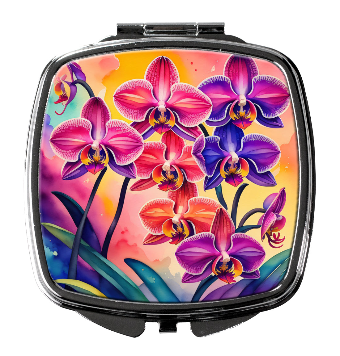 Buy this Colorful Orchids Compact Mirror