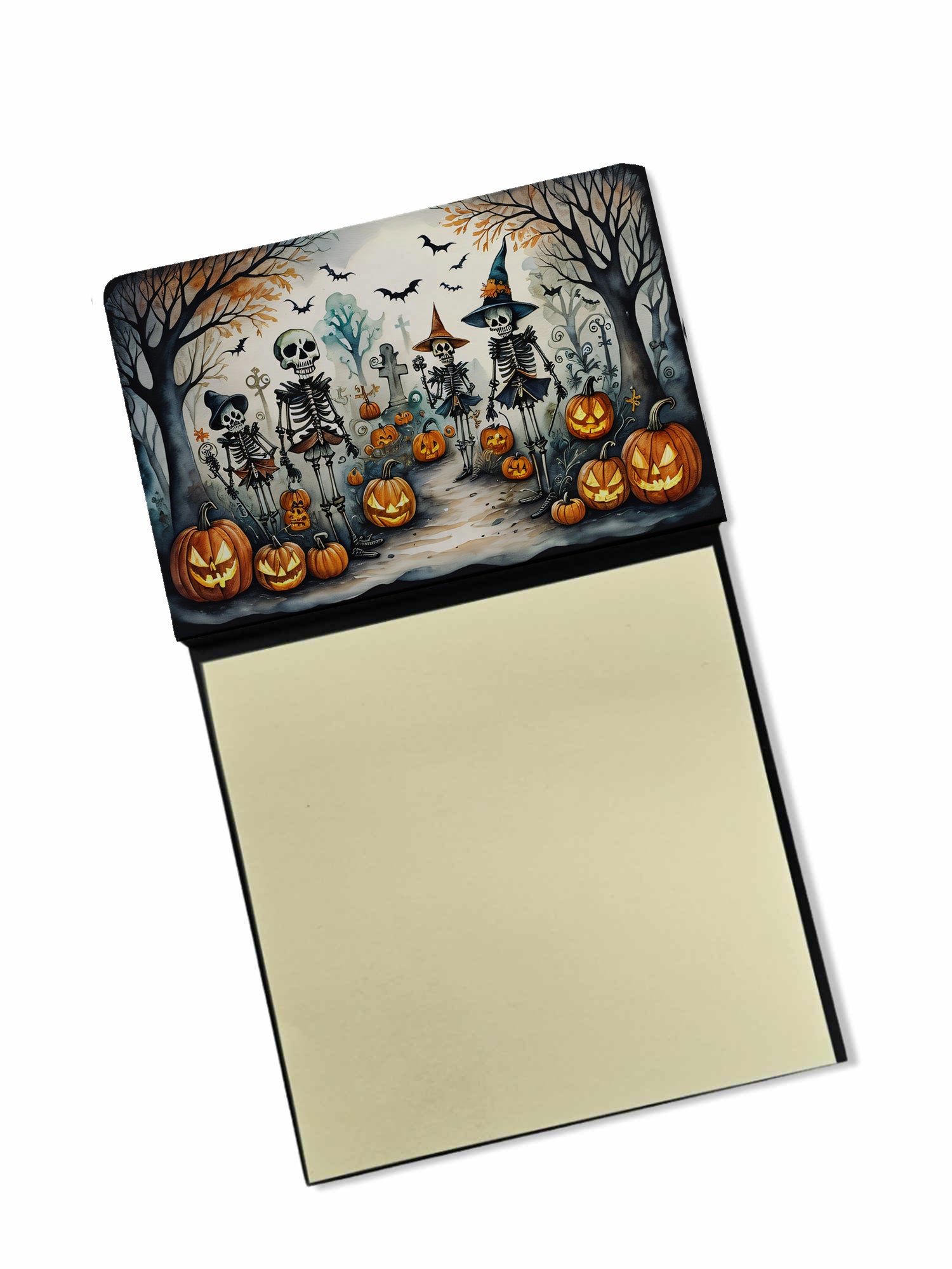 Buy this Calacas Skeletons Spooky Halloween Sticky Note Holder