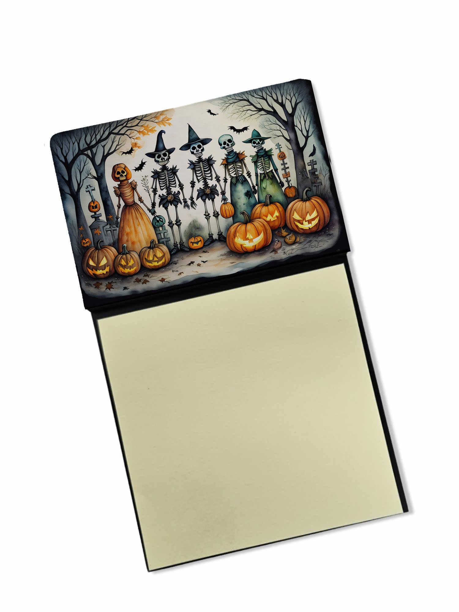 Buy this Calacas Skeletons Spooky Halloween Sticky Note Holder