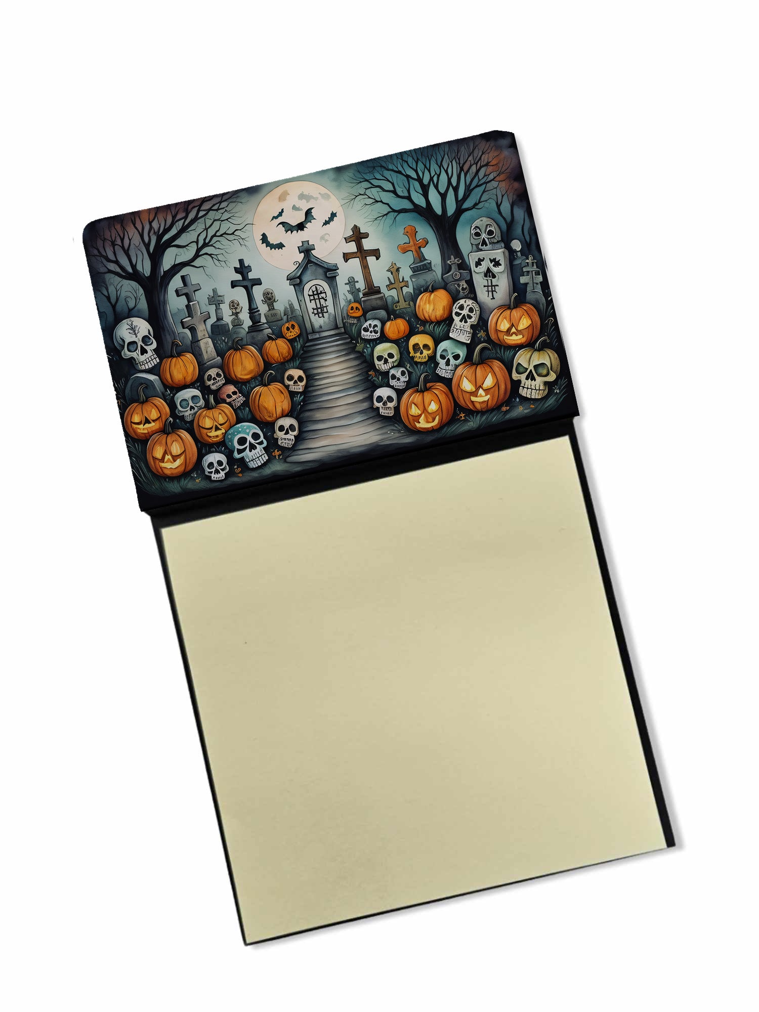 Buy this Calaveras Sugar Skulls Spooky Halloween Sticky Note Holder