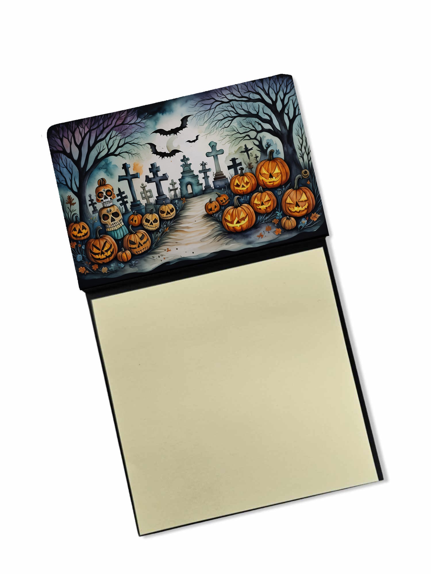 Buy this Day of the Dead Spooky Halloween Sticky Note Holder