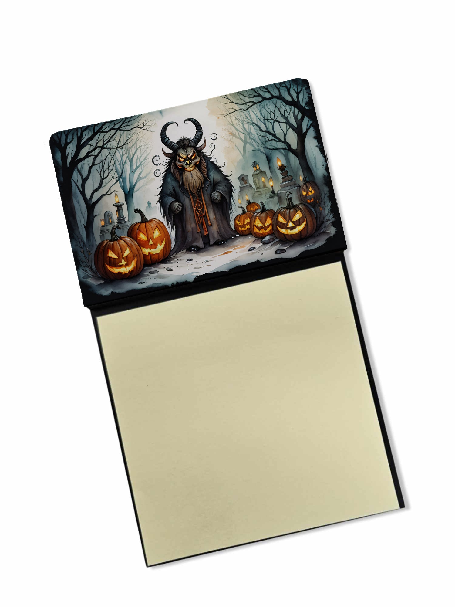 Buy this Krampus The Christmas Demon Spooky Halloween Sticky Note Holder