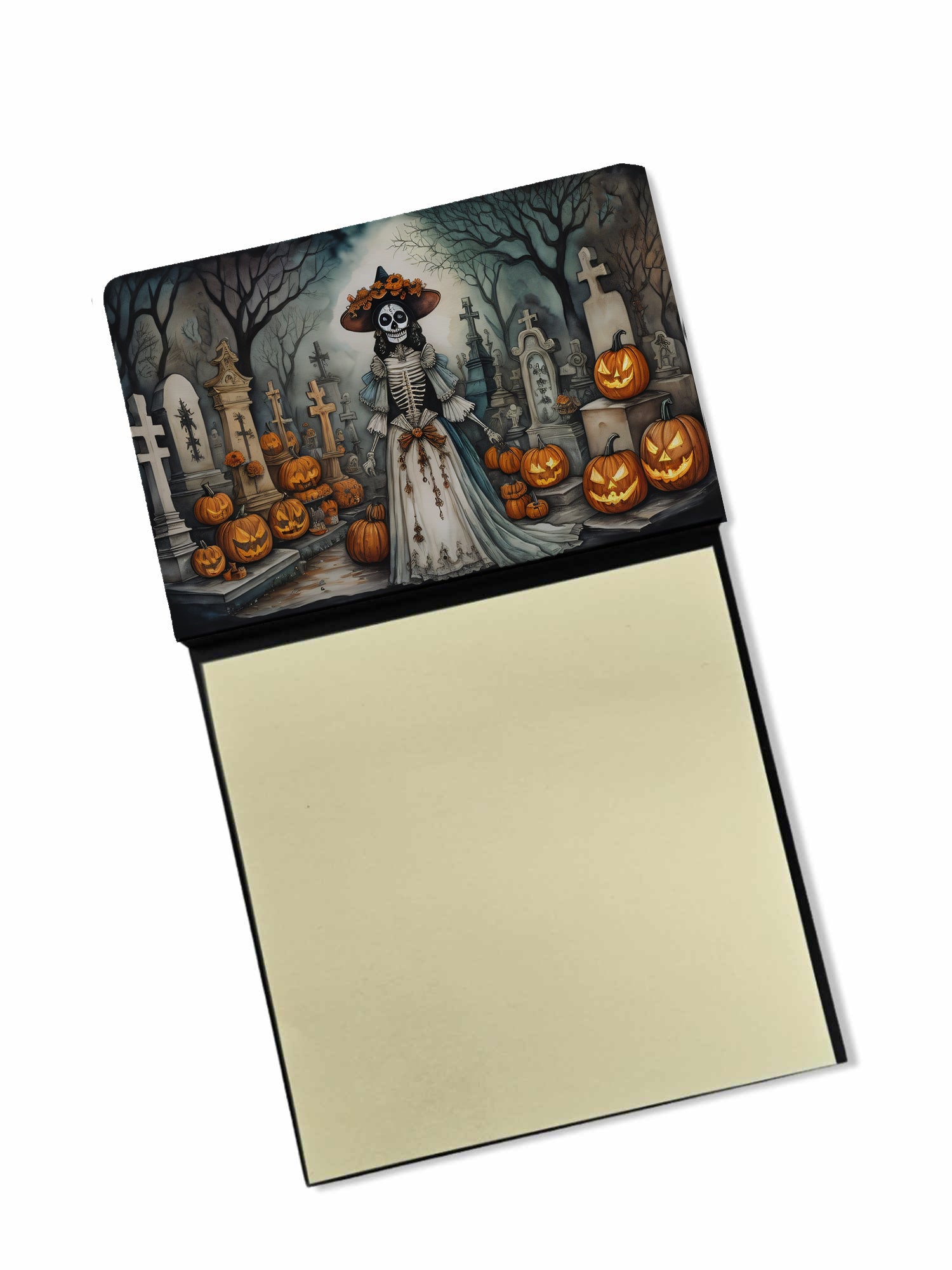 Buy this La Catrina Skeleton Spooky Halloween Sticky Note Holder