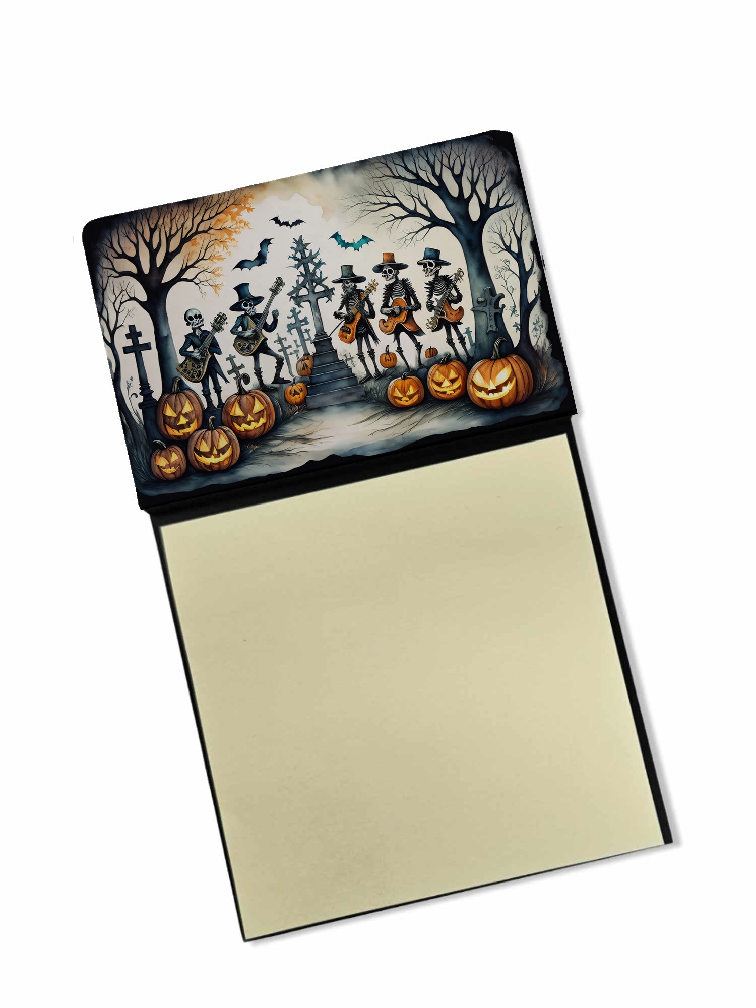 Buy this Mariachi Skeleton Band Spooky Halloween Sticky Note Holder