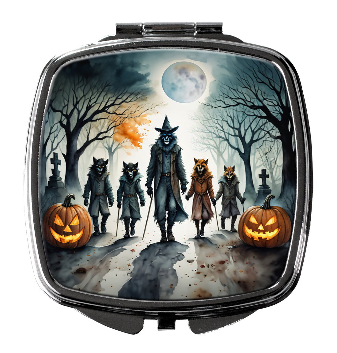 Buy this Werewolves Spooky Halloween Compact Mirror