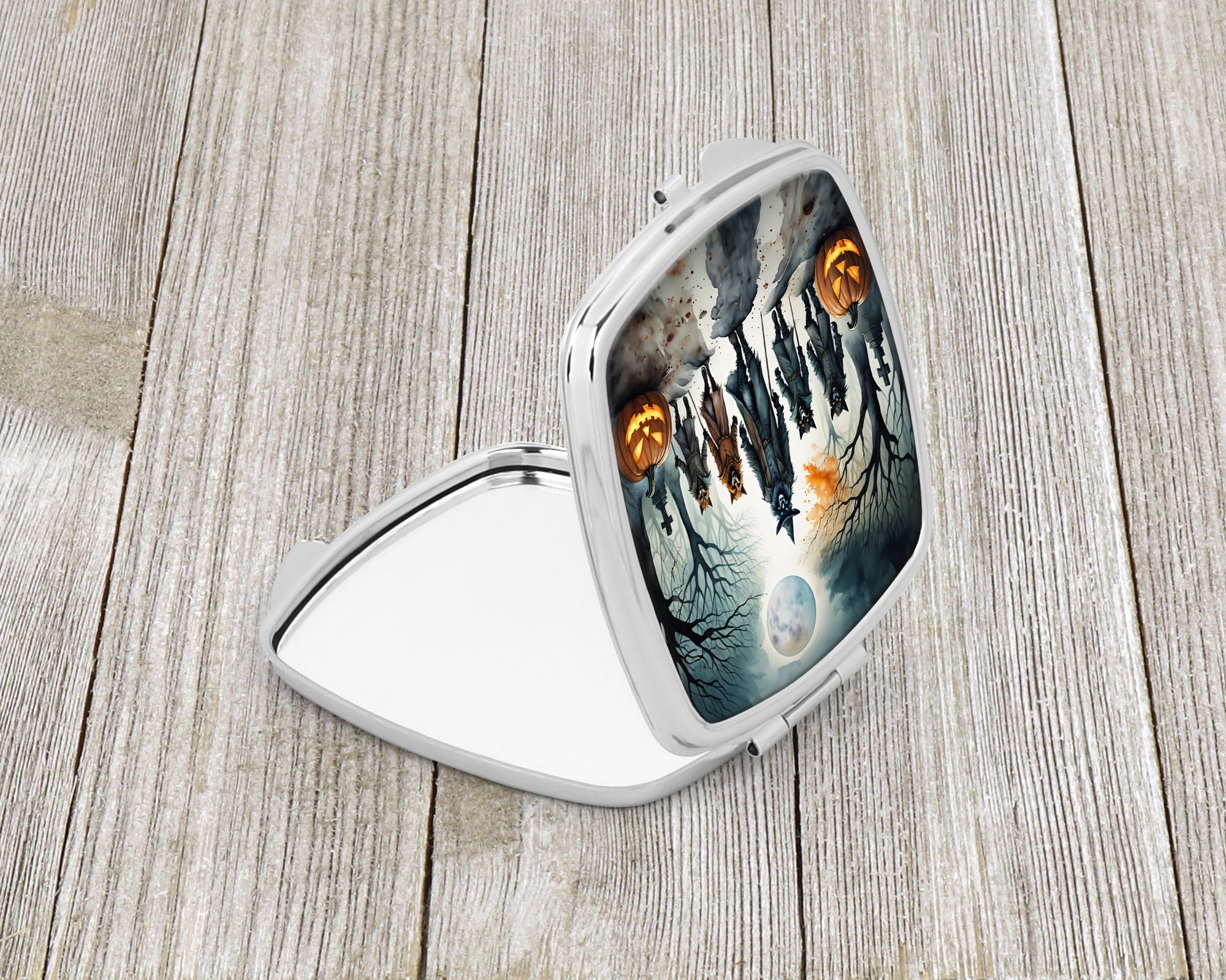 Werewolves Spooky Halloween Compact Mirror