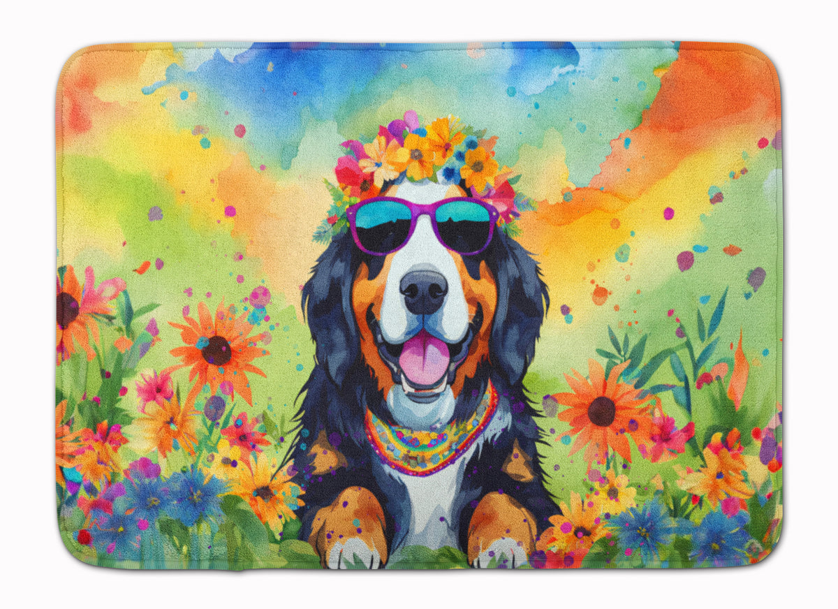 Buy this Bernese Mountain Dog Hippie Dawg Memory Foam Kitchen Mat